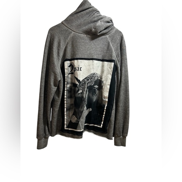 2 PAC SHAKIR custom original hoodie sweatshirt - Picture 5 of 5